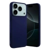 Mey İthalat®   iPhone 17 Pro Nano içi Kadife Silikon - Lacivert