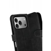 Mey İthalat®   iPhone 17 Pro Trend S Plus Kapaklı Kılıf - Siyah