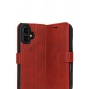 Mey İthalat®   iPhone 17 Trend S Plus Kapaklı Kılıf - Kırmızı