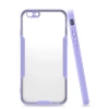 Mey İthalat®  iPhone 6 Kılıf Platin Silikon - Lila