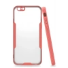 Mey İthalat®  iPhone 6 Kılıf Platin Silikon - Pembe
