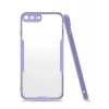 Mey İthalat®  iPhone 7 Plus Kılıf Platin Silikon - Lila