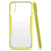 Mey İthalat®  iPhone X Kılıf Platin Silikon - Sarı