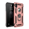 Mey İthalat®  iPhone X Kılıf Sofya Yüzüklü Silikon Kapak - Rose