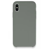 Mey İthalat®  iPhone XS Max Kılıf Lansman Legant Silikon - Gri