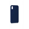 Mey İthalat®  iPhone XS Max Kılıf Lansman Legant Silikon - Lacivert