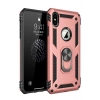 Mey İthalat®  iPhone XS Max Kılıf Sofya Yüzüklü Silikon Kapak - Rose