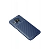 Mey İthalat®   Mi 10T Lite Kılıf Auto Focus Karbon Kapak - Lacivert