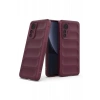 Mey İthalat®   Mi 12 Lite Kılıf Optimum Silikon - Bordo