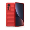 Mey İthalat®   Mi 12 Lite Kılıf Optimum Silikon - Kırmızı