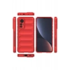 Mey İthalat®   Mi 12 Lite Kılıf Optimum Silikon - Kırmızı