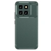 Mey İthalat®   Mi 14T Kılıf Auto Focus Karbon Kapak - Koyu Yeşil