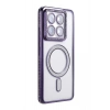 Mey İthalat®   Mi 14T Pro Joke Simli Magneticsafe Kılıf - Derin Mor