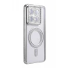 Mey İthalat®   Mi 14T Pro Joke Simli Magneticsafe Kılıf - Gümüş