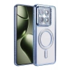 Mey İthalat®   Mi 14T Pro Joke Simli Magneticsafe Kılıf - Mavi