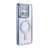 Mey İthalat®   Mi 14T Pro Joke Simli Magneticsafe Kılıf - Mavi