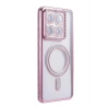 Mey İthalat®   Mi 14T Pro Joke Simli Magneticsafe Kılıf - Pembe