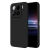 Mey İthalat®   Mi 15 Kılıf Nano içi Kadife Silikon - Siyah