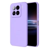 Mey İthalat®   Mi 15 Pro Kılıf Nano içi Kadife Silikon - Lila
