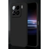 Mey İthalat®   Mi 15 Pro Kılıf Nano içi Kadife Silikon - Siyah