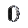Mey İthalat®   Mi Band 4 Star Kordon - Gri-Siyah