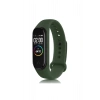 Mey İthalat®   Mi Band 7 Klasik Kordon - Haki Yeşil