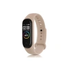Mey İthalat®   Mi Band 7 Klasik Kordon - Pudra
