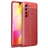 Mey İthalat®   Mi Note 10 Lite Kılıf Auto Focus Kapak - Kırmızı