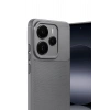 Mey İthalat®   Note 14 5G Auto Focus Karbon Kapak - Gri