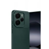 Mey İthalat®   Note 14 5G Auto Focus Karbon Kapak - Koyu Yeşil