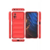 Mey İthalat®   Poco X4 Pro 5G Kılıf Optimum Silikon - Kırmızı