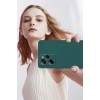 Mey İthalat®   Poco X5 Pro 5G Nano içi Kadife Silikon - Koyu Yeşil
