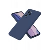 Mey İthalat®   Poco X5 Pro 5G Nano içi Kadife Silikon - Lacivert