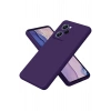 Mey İthalat®   Poco X5 Pro 5G Nano içi Kadife Silikon - Mor