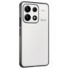 Mey İthalat®   Poco X6 Pro Kılıf  Lensli Silikon - Gümüş