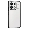 Mey İthalat®   Poco X6 Pro Kılıf  Lensli Silikon - Siyah