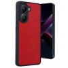 Mey İthalat®   Poco X7 Pro Kılıf Aras Deri Kapak - Kırmızı