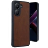 Mey İthalat®   Poco X7 Pro Kılıf Aras Deri Kapak - Taba