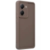 Mey İthalat®   Poco X7 Pro Viera Silikon - Kahverengi