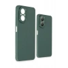 Mey İthalat®  Realme 12 Lite Kılıf Auto Focus Kapak - Koyu Yeşil