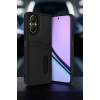 Mey İthalat®  Realme 12 Lite Kılıf Sara Kartvizitli Deri Kılıf - Taba
