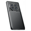 Mey İthalat®  Realme 12 Pro Plus Kılıf Auto Focus Karbon Kapak - Siyah