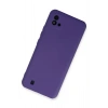 Mey İthalat®  Realme C11 2021 Kılıf Nano içi Kadife Silikon - Mor