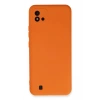 Mey İthalat®  Realme C11 2021 Kılıf Nano içi Kadife Silikon - Turuncu