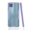 Mey İthalat®  Realme C11 2021 Kılıf Platin Silikon - Lila