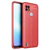 Mey İthalat®  Realme C25 Kılıf Auto Focus Kapak - Kırmızı