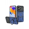 Mey İthalat®  Realme C53 Kılıf Joy Lens Standlı Kapak - Lacivert
