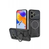 Mey İthalat®  Realme C53 Kılıf Joy Lens Standlı Kapak - Siyah