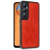 Mey İthalat®  Realme C65 Kılıf Aras Deri Kapak - Kırmızı