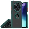 Mey İthalat®  Realme C75 4G Kılıf Montreal Yüzüklü Silikon Kapak - Yeşil